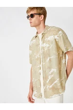 Koton Patterned Short Sleeve Shirt