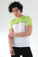 Slazenger Observe Men's T-shirts White / Green