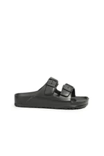 Esem Lee Boys' Slippers Black