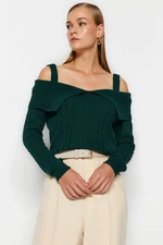 Trendyol Emerald Hair Knit Sweater Sweater