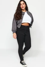 Trendyol Curve Black High Waist Extra Flexible Skinny Jeans