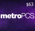 MetroPCS Retail $63 Mobile Top-up US