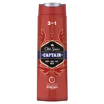 OLD SPICE Sprchový gel a šampon Captain s tóny santalového dřeva a citrusů 400 ml