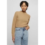 Women's short sweater UC - beige