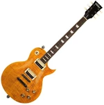 Vintage V100 Flame Amber Guitarra eléctrica