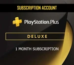 PlayStation Plus Deluxe 1 Month Subscription ACCOUNT