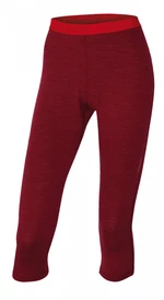 Women's 3/4 thermal pants HUSKY Merino tm. Brick