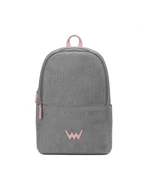 Pink and gray women's backpack VUCH Zane