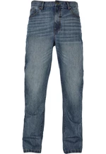 Flared Jeans písek zničený vypraný