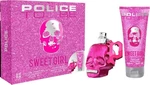 POLICE TO BE SWEET GIRL parfumovaná voda 40ML + telové mlieko 100ML