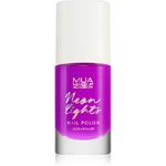 MUA Makeup Academy Neon Lights neonový lak na nehty odstín Ultraviolet 8 ml