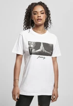 Women's T-shirt Pray Tee white