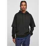 Oversized Doublesleeve Hoody Black