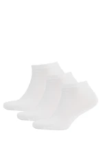 Defacto Fit Men's Cotton 3 Pack Short Socks