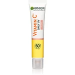 Garnier Skin Naturals Vitamin C Glow denní rozjasňující UV fluid SPF 50+ 40 ml