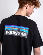 Patagonia M's P-6 Logo Responsibili-Tee Black M