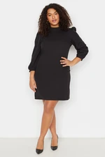 Trendyol Curve Black Woven Dress