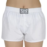 Kids shorts Styx classic rubber white