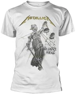 Metallica T-shirt And Justice For All White L