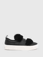 Diesel Slip on - VANEELA  SVANEELA SOF sneakers čierne