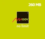 Moov 260 MB Data Mobile Top-up BJ