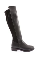 DGN 615-22K Women's Zippered Knee High Boots