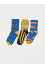 LC Waikiki 3-Pack Boy Patterned Socks