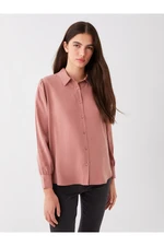 LC Waikiki Plain Long Sleeve Oversize Women's Shirt