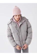 LC Waikiki Men's Comfort Fit Hooded Coat