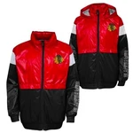 Outerstuff Children's Jacket GOAL LINE STANCE FZ WINDBREAKE CHICAGO BLACKHAWKS