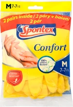 SPONTEX Confort rukavice vel. M, 2 páry 2 x 2 ks