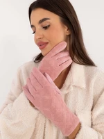 Light pink gloves