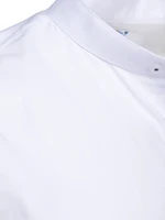 Men's casual shirt with stand-up collar white Dstreet