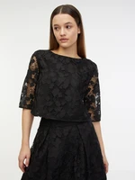 Orsay Black Ladies Lace Blouse - Women