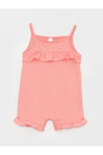 LC Waikiki Strappy Square Neck Baby Girl Jumpsuit