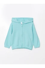 LC Waikiki Lcw Hooded Basic Baby Girl Cardigan