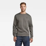 G-STAR Sweatshirt - Premium core r sw ls grey