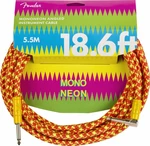 Fender MonoNeon Instrument Cable 5,5 m Egyenes - Pipa Hangszórókábel