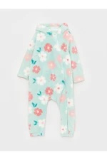 LC Waikiki Lw - Hooded Long Sleeve Baby Girl Plush Jumpsuit