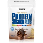 Weider Protein 80 Plus syrovátkový protein s aminokyselinami příchuť Double Choco 500 g