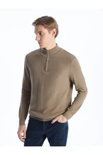 LC Waikiki High Collar Long Sleeve Men's Knitwear Sweater