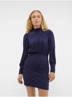 Blue women's dress VERO MODA Aurora - Women