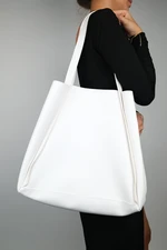 LuviShoes Klos White Women's Shoulder Bag