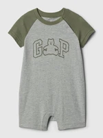 GAP Baby Short Jumpsuit with Logo - Boys