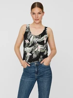 Black floral top VERO MODA Easy - Women