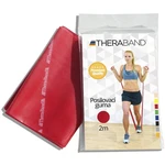 THERABAND Posilovací guma červená středně silná 2 m