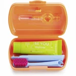 CURAPROX Travel set oranžový 5460 1 kus