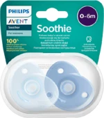 PHILIPS AVENT Šidítko Soothie 0-6m chlapec, 2 ks