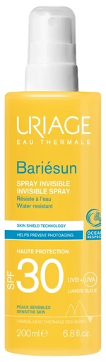 Uriage Sprej na opalování SPF 30 Bariesun (Invisible Spray) 200 ml