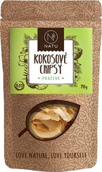 NATU Kokosové chipsy pražené BIO 70 g